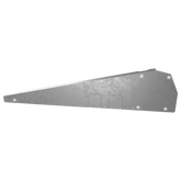 Esdec Flatfix fusion Wind deflector, right, grey- Rubicon UK Shop